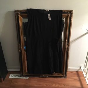 Loft Plus Black Wrap Dress